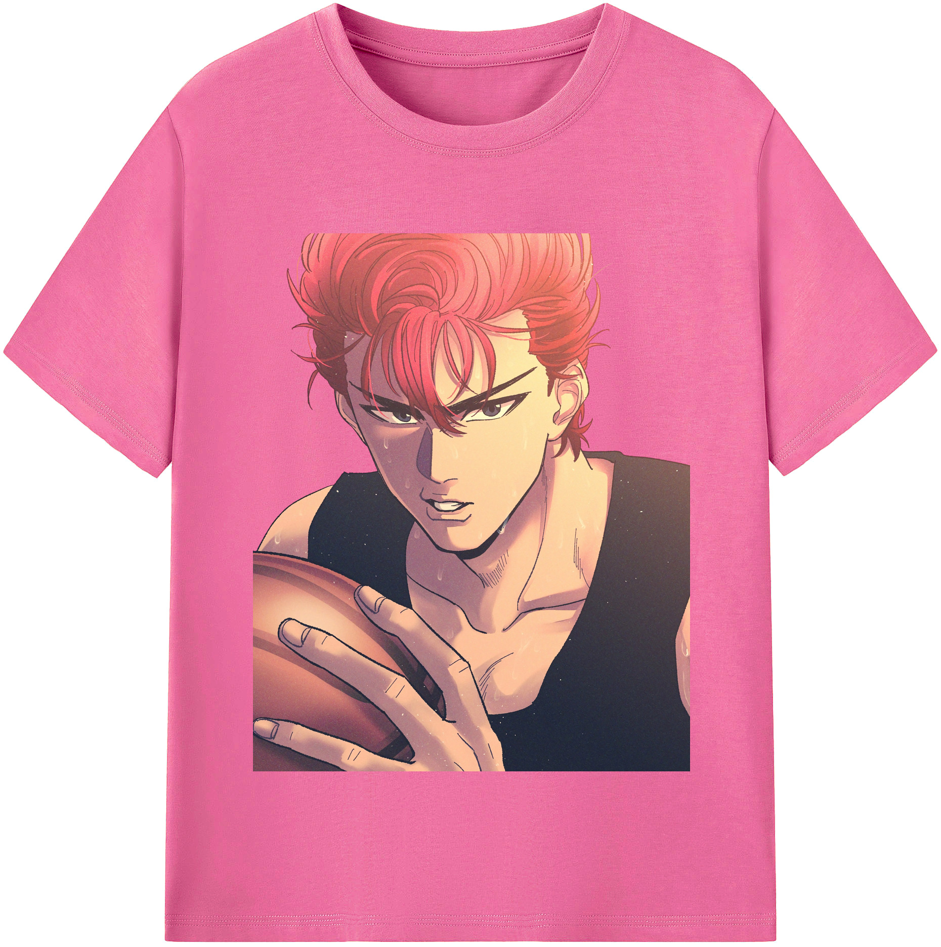 （画像用） SLAM DUNK／スラムダンク レディースカジュアルプリントTシャツ（綿100％）